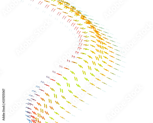 Abstract background blend wave line design for Wallpaper, Banner, Background, Card, Book Illustration, landing page