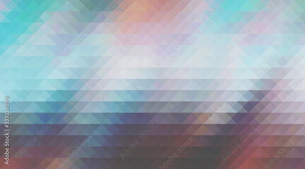 Triangle polygonal pattern design background, template.