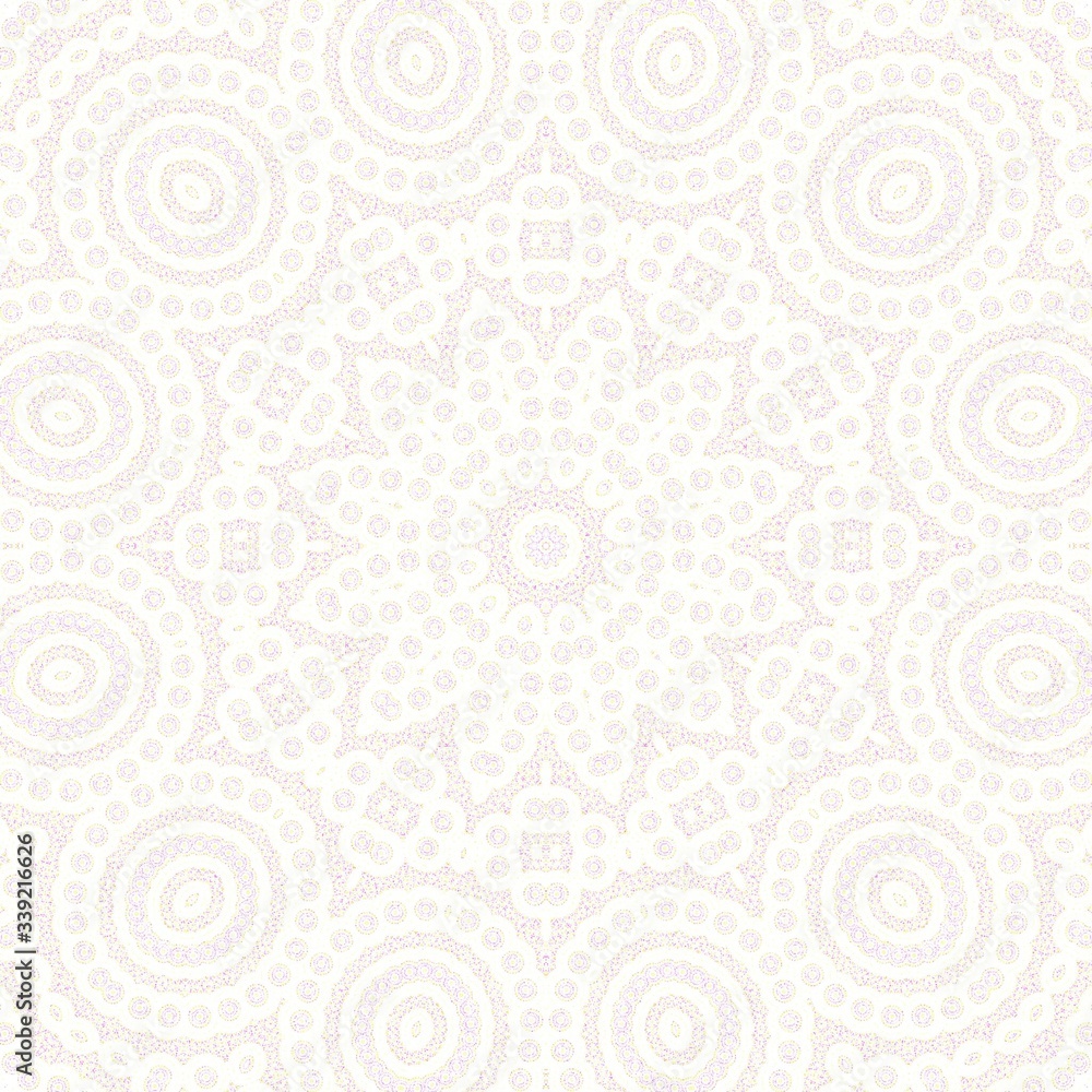 light scetch pattern kaleidoscope abstract. decor circle.