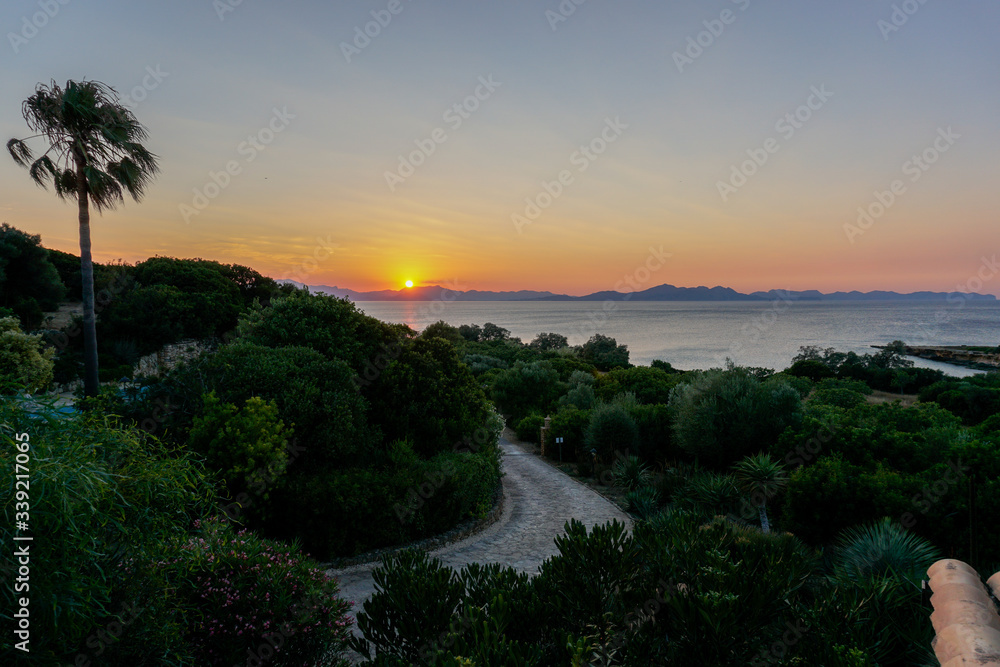 Sonnenuntergang über Menorca