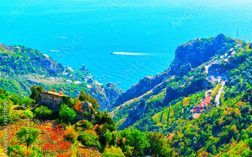 Scenery at Path of Gods in Agerola reflex photo