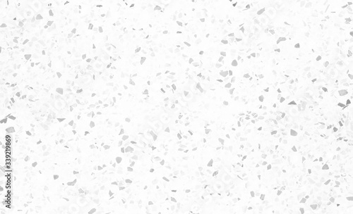 Terrazzo flooring marble stone wall texture abstract background. White terrazzo floor tile on cement surface