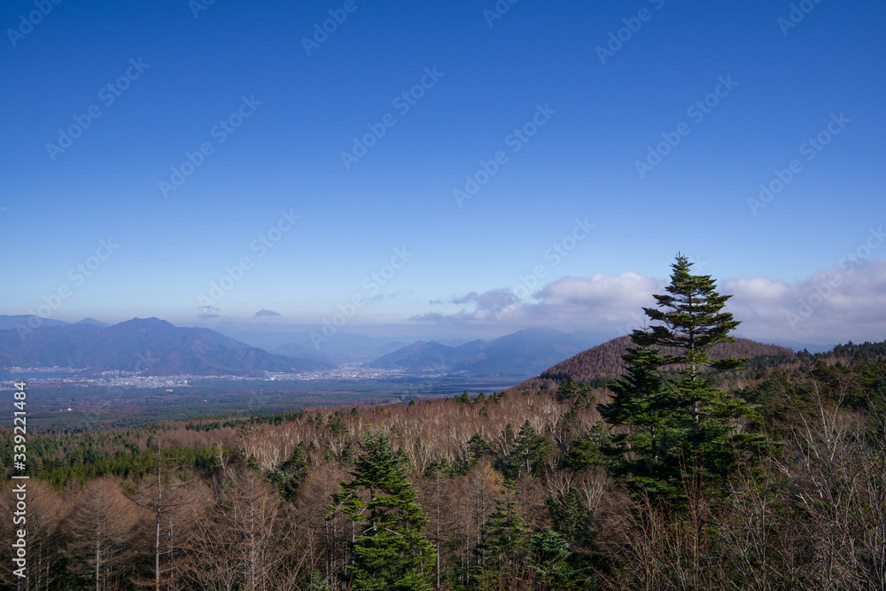 Mount Fuji - Fujiyama, the highest active volcano mountain in Japan Mount Fuji - Fujiyama, the highest active volcano mountain in Japan