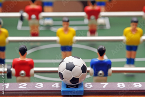 Table soccer football game - sports betting in the world of football - pleyers and euro mo © andrea