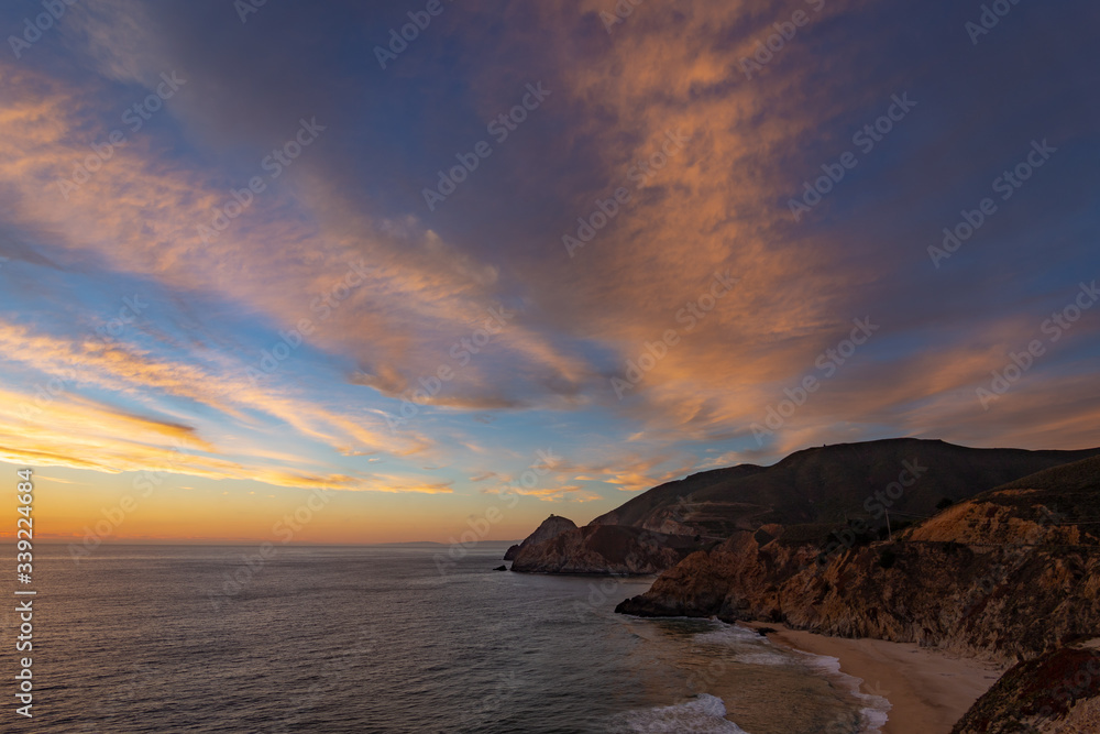 California Costal Sunset