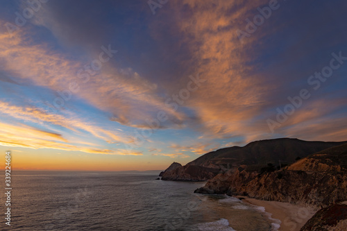 California Costal Sunset © Hunter
