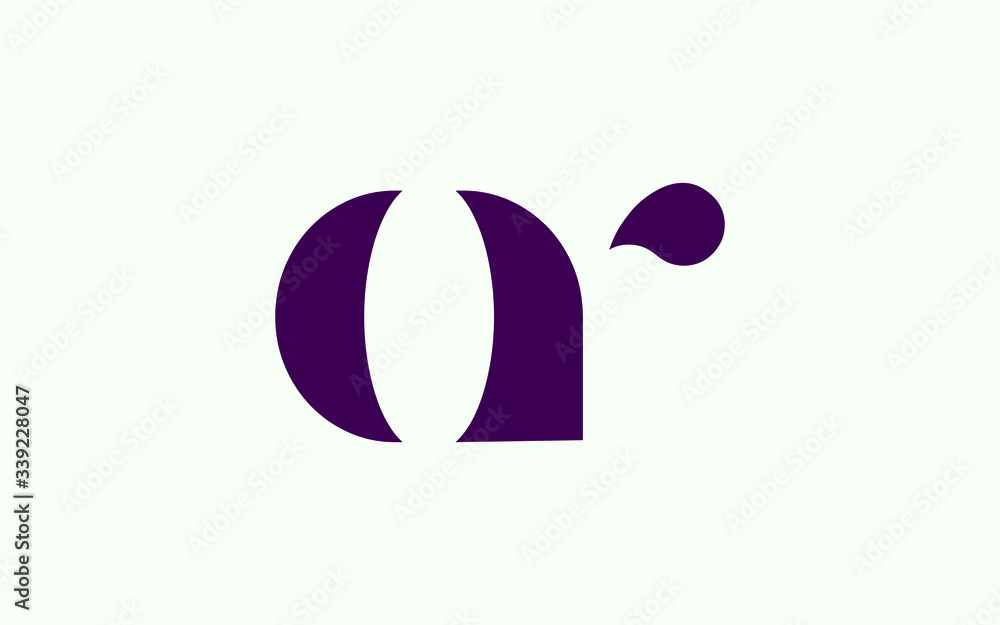 or or ro and o or r lowercase Letter Initial Logo Design, Vector Template or or ro and o or r lowercase Letter Initial Logo Design, Vector Template