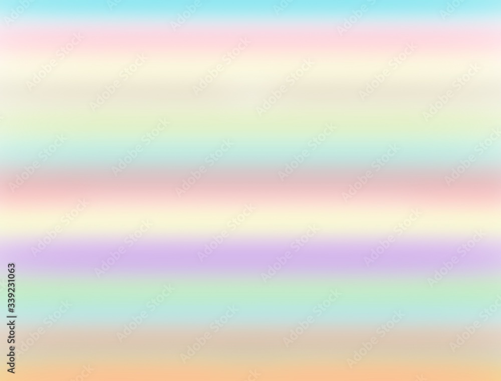 Abstract bright blurry colorful sweety pastel lines background with copy space. Use for App, Postcards, Packaging, Items, Websites and Material