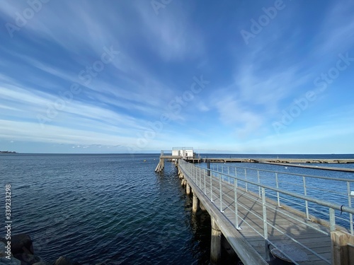 pier on the beach