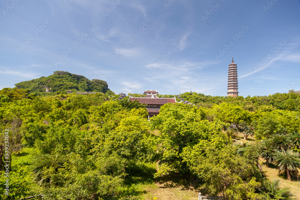 Bai Dinh Pagoda - a large and beautiful temple complex in Ninh Binh, Vietnam