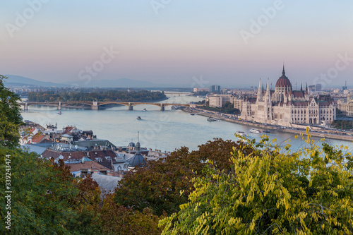 Old and beautiful Budapest, Hungary's capital 