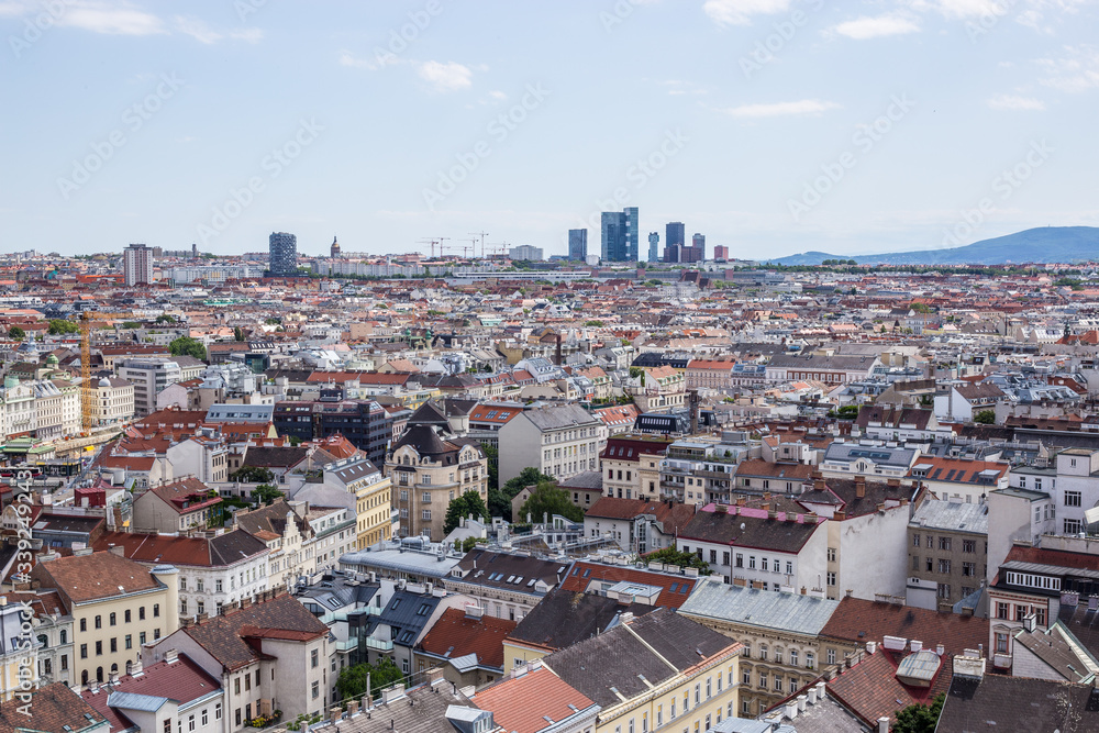 Panoramic View of Vienna, Austria