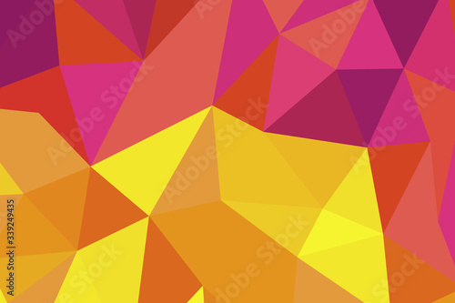 Red and Gold modern geometric abstract background. Abstract geometric invitation or banner new background. Vector illustration EPS 10.