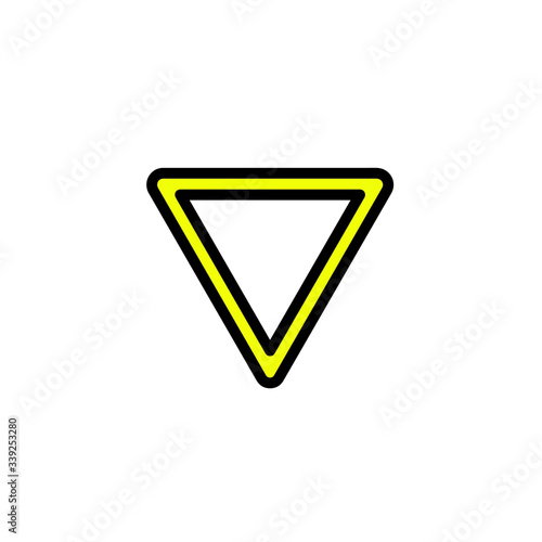traffic signs vector icon design on white background Perfect for traffic signs Free Download traffic signs vector icon design on white background Perfect for traffic signs - GFXLoad
