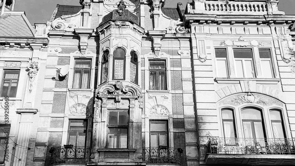 Old buildings in the historic part of Lviv, Ukraine Old buildings in the historic part of Lviv, Ukraine