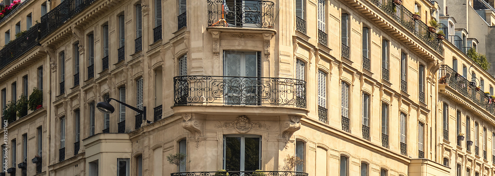 Luxury building in famous Pigalle neighborhood