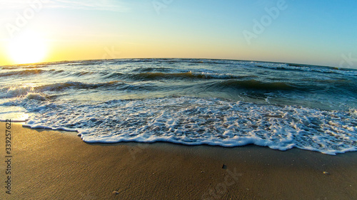 Landscape sea sunrice above Black Sea