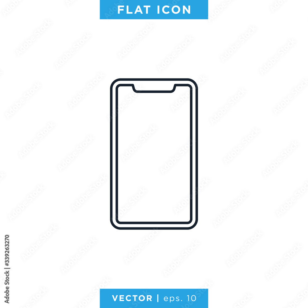 Phone icon vector design template Phone icon vector design template