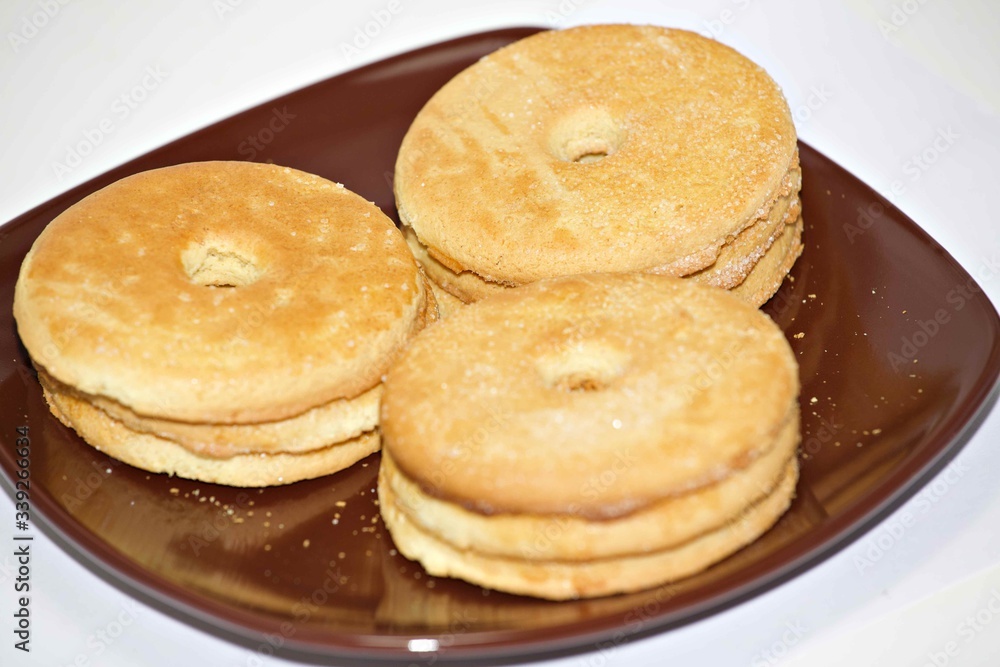 A sugar cookie A sugar cookie