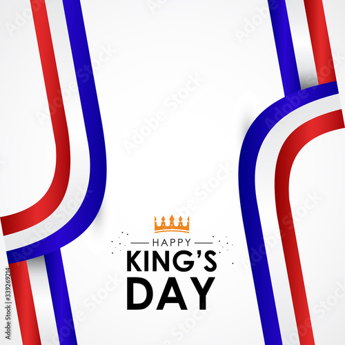 Kings Day Vector Design Template Illustration