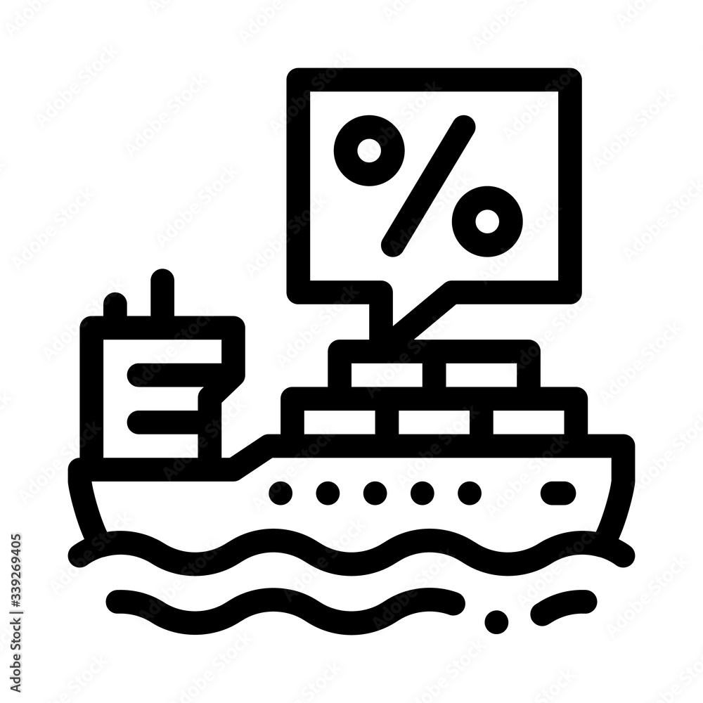 interest transportation icon vector. interest transportation sign. isolated contour symbol illustration interest transportation icon vector. interest transportation sign. isolated contour symbol illustration