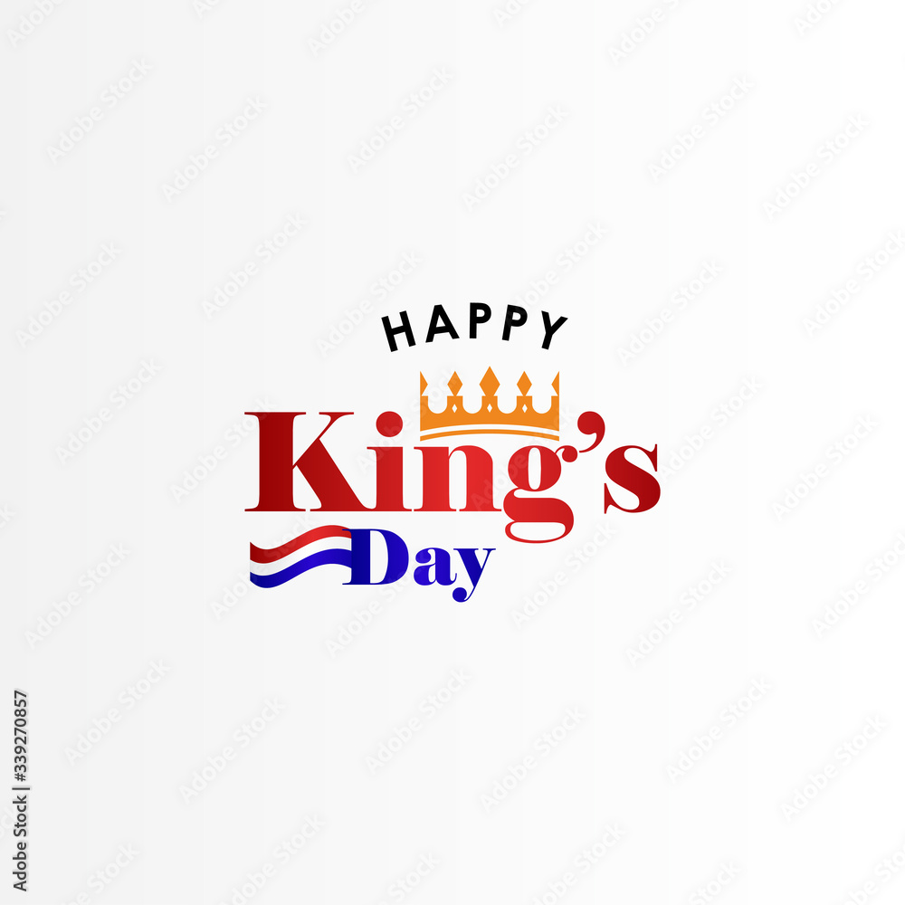 Kings Day Vector Design Template Illustration Kings Day Vector Design Template Illustration