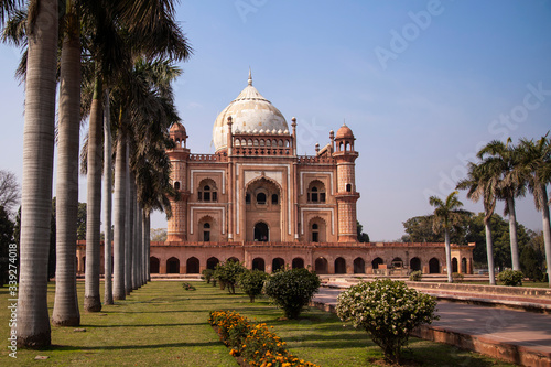Safdar Jang tomb in New Delhi, India