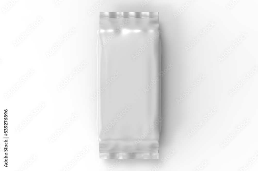 Blank Sanitary Napkin Packaging For Branding And Mock Up. 3d render illustration. Blank Sanitary Napkin Packaging For Branding And Mock Up. 3d render illustration.