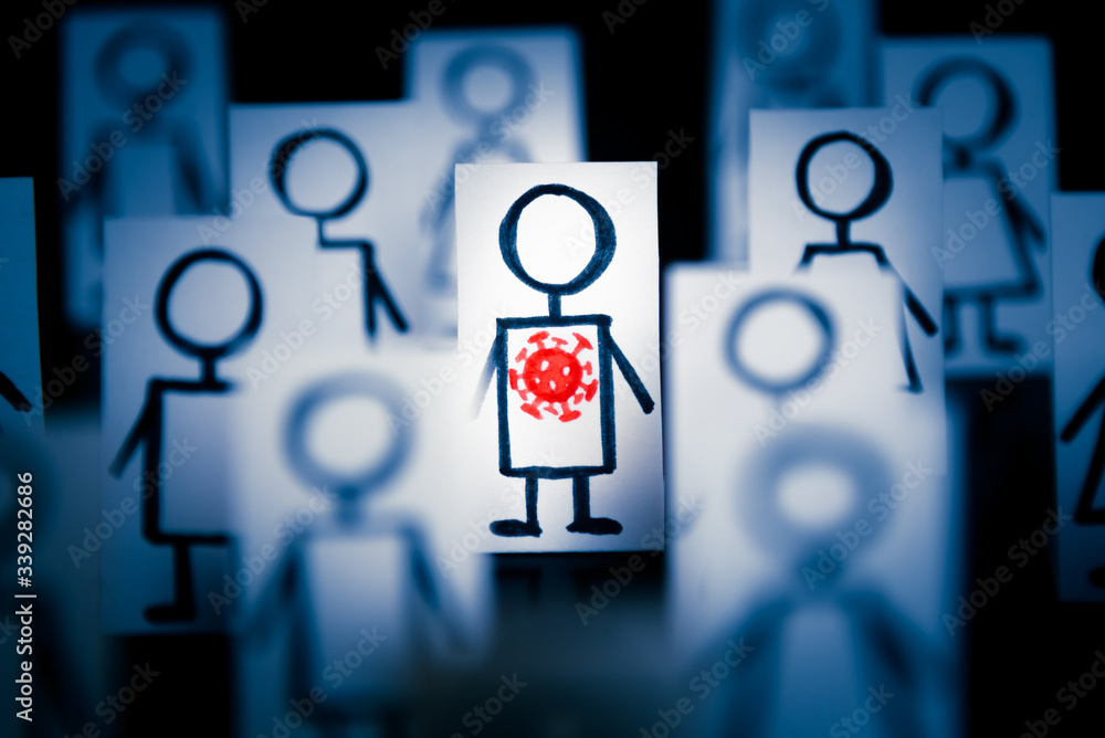 Social distancing, keep distance in public places to protect COVID19 ...