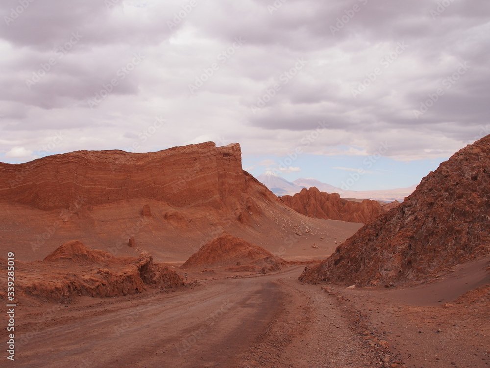 Moon Valley in the Atacama Desert, San Pedro de Atacama, Chile Moon Valley in the Atacama Desert, San Pedro de Atacama, Chile