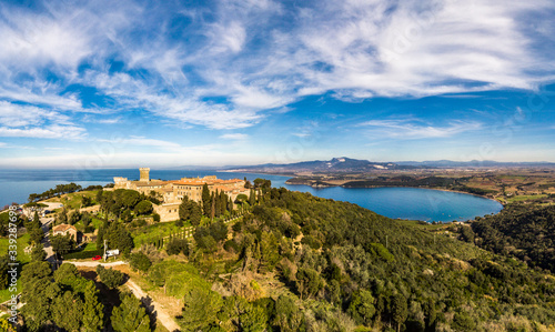 Populonia coastline