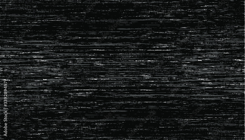 Distressed fabric texture. Vector texture of weaving fabric. Grunge background. Abstract halftone vector illustration. Overlay for interesting effect and depth. Black isolated on white background.