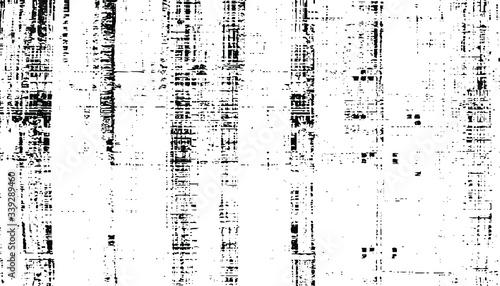 Rough testure. Worn down wallpaper pattern design. Broken plaster grunge damask effect. Distressed overlay texture design. Vector illustration. Eps10.