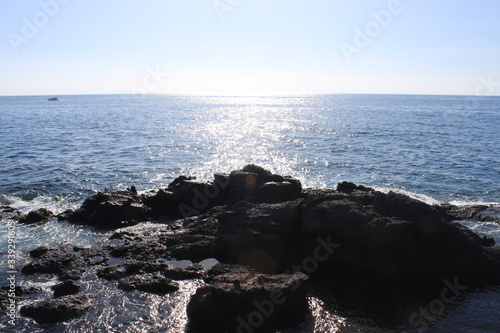 sea and rocks