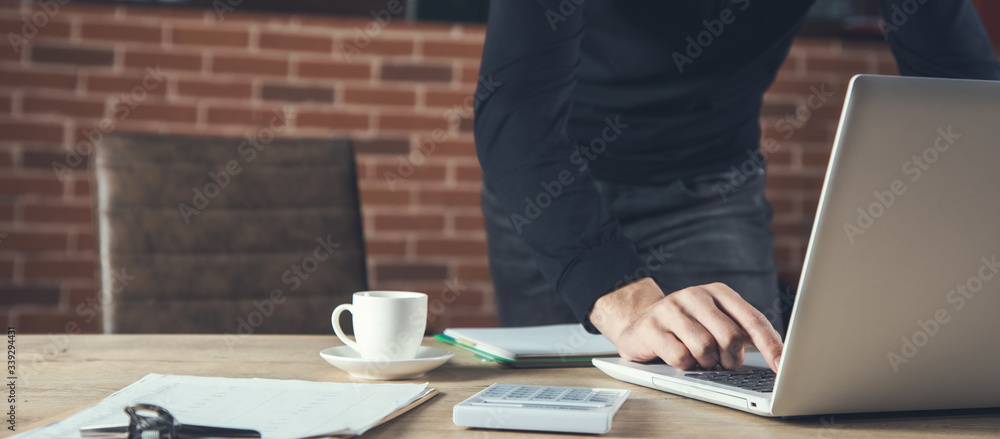 man working in computer man working in computer