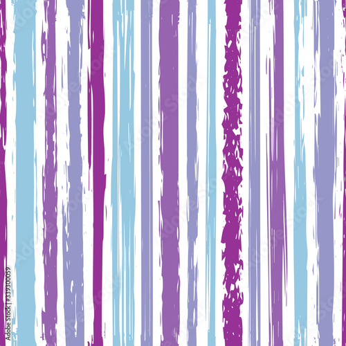 Hand drawn stripes seamless pattern pastel color. Watercolor lines texture. Modern stylish design for interior, paper, packaging, wallpaper, background, fabric, wrapping paper, wrapper, print, cover