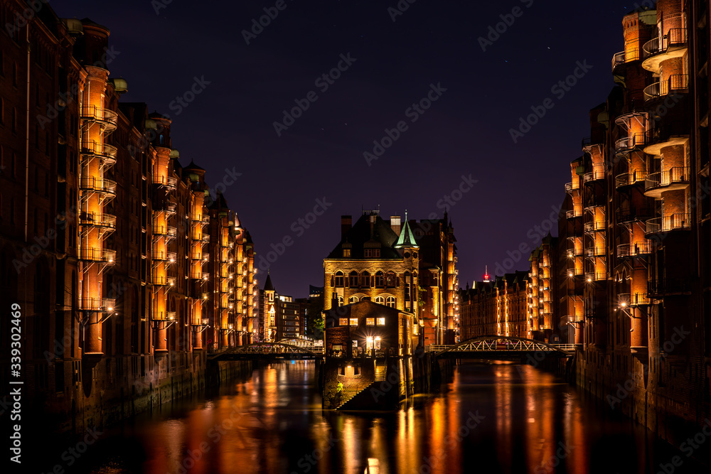 Speicherstadt Hamburg Canals