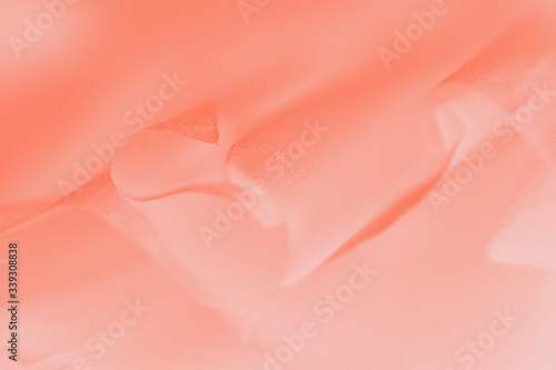 Orange gradient abstract background. Fabric delicate background