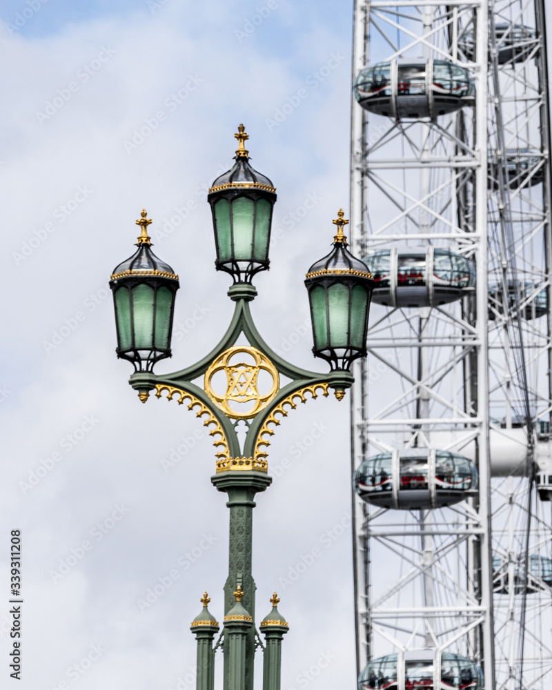 Old street lamp