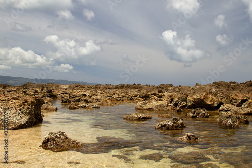 sea landscape with rocks