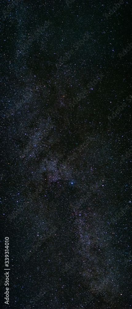 Milky Way in the night sky. Long exposure photo. Bright stars in the night. Milky Way in the night sky. Long exposure photo. Bright stars in the night.
