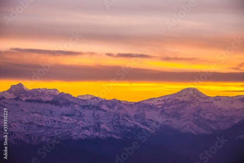 Sunrise at the Andes