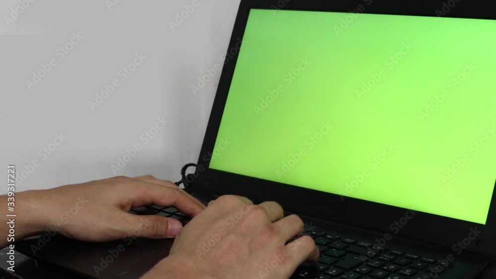 hands typing on the computer hands typing on the computer