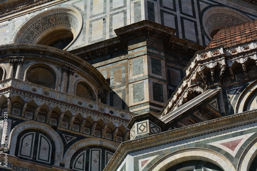 dettaglio Santa Maria del Fiore, Firenze 