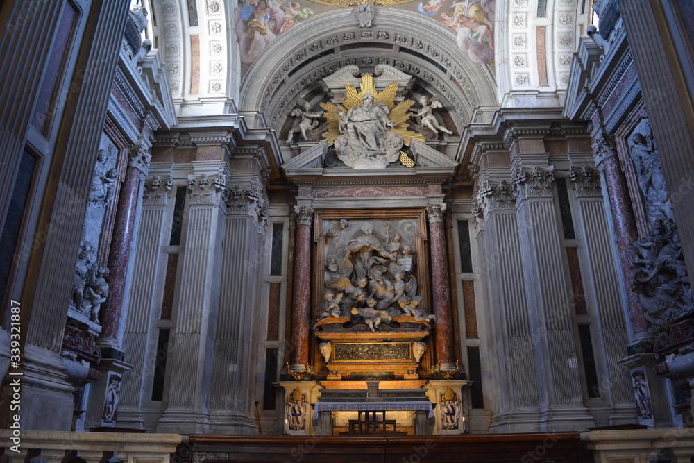 altare di una chiesa di Firenze