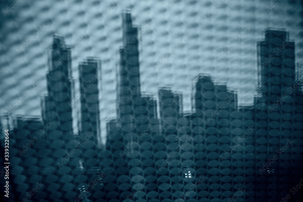 Obraz premium Urban silhouette