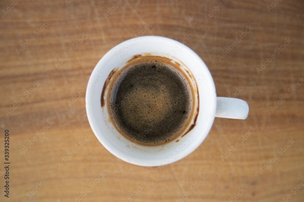 espresso cup on a wooden table taste and flavour of italy espresso cup on a wooden table taste and flavour of italy