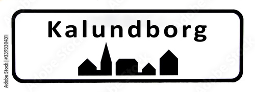 City sign of Kalundborg photo