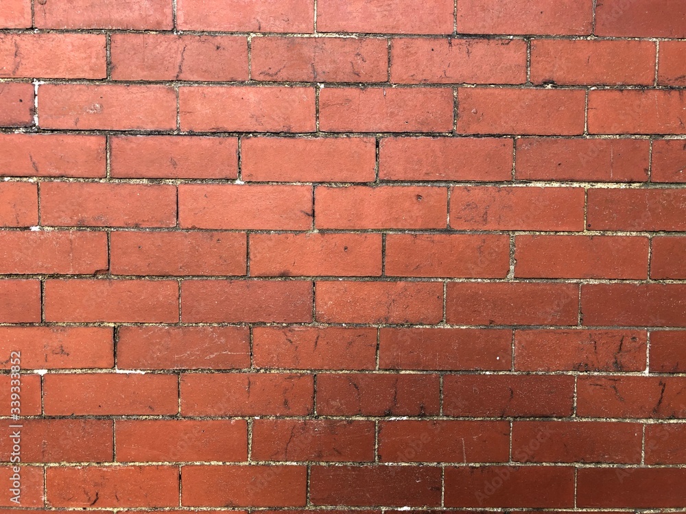 Obraz premium red brick wall