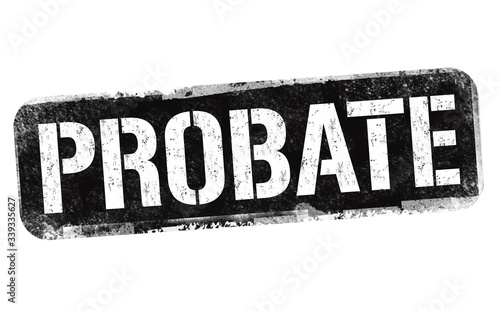 Probate sign or stamp